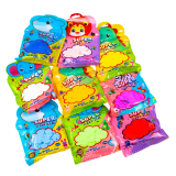 Повітряний, легкий пластилін Зоопарк 12 кольорів, 48 г