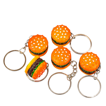 Брелок Гамбургер пластик 9,5 см - Купити