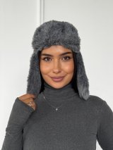 Шапка-вушанка жіноча “Winter Comfort” INNOE 950002-1 Білий