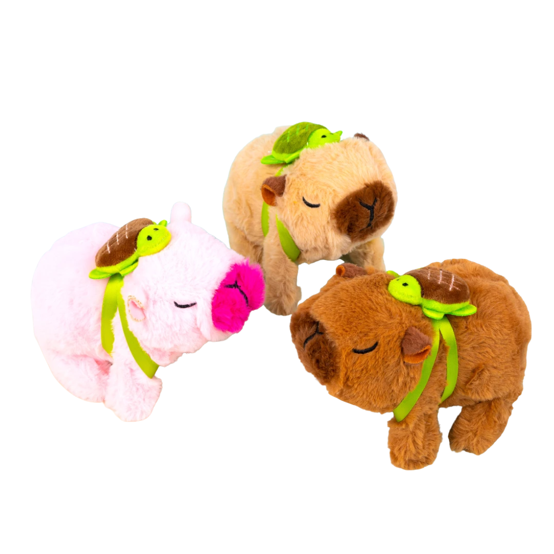 Ходилка Капібара з рюкзаком 3 кольори 14 см