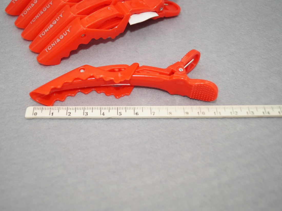 Затискач перукарський. Крокодил. - Кристалік