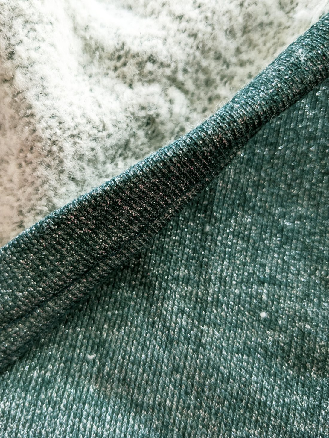 Елегантний теплий комплект – туніка + прямі штани INNOE 210366-4 Зелений - Купити