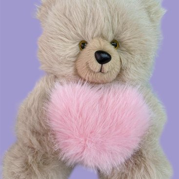 Мишка с сердечком 35см оптом, фото 1578