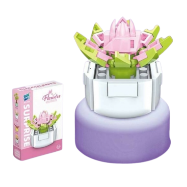 3D конструктор «Квітка в горщику» 43 деталі - Купити