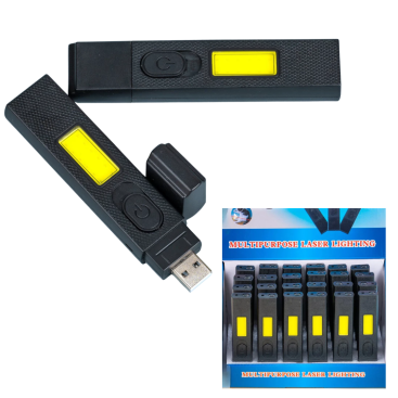 Лазер, ліхтарик, нічник, USB Світильник 11 см - Купити