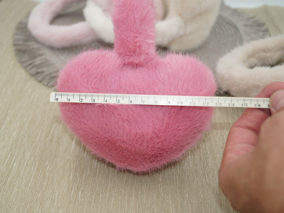 Теплі навушники зі штучного хутра. - Кристалік