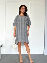 Зручна oversize сукня на кожен день INNOE 270578-1 Темно-сірий