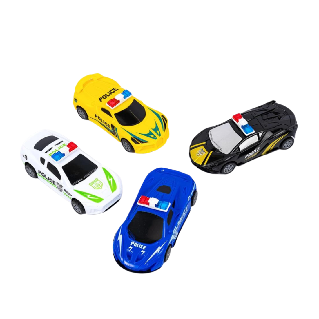 Машинки інерційні Поліція 10,5 см - Pobut