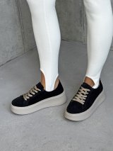 Кросівки casual чорний замш INNOE 777526-2 Чорний
