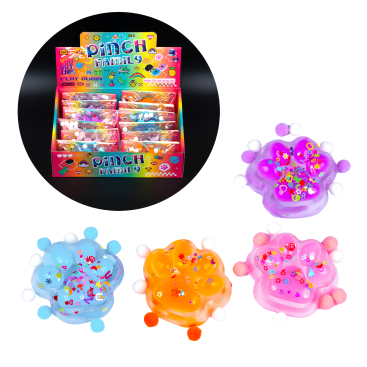 Антистрес Лапки з присипкою 6 см - Купити