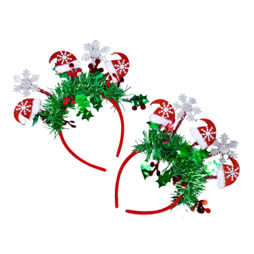 Новорічний обруч зимова казка 23 см - Купити