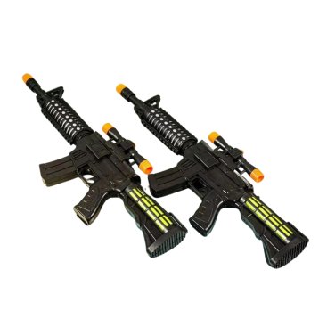 Дитячий автомат, що світиться, звуковий М-16 - Купити