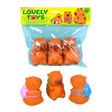 Дитяча гумова пищалка Капібара 8 см