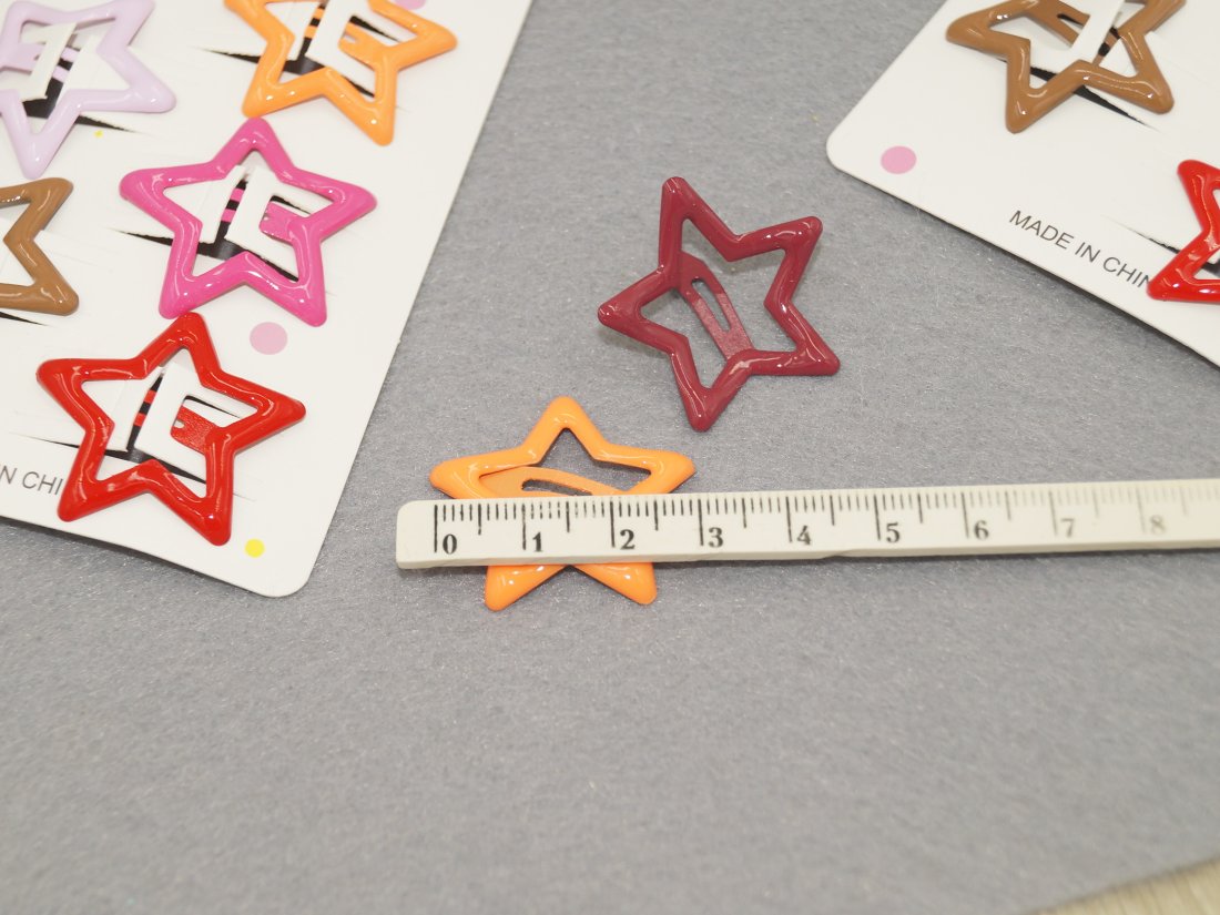 Дитяча заколка Тік-так. 3 см - Кристалік