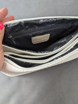 Ефектна жіноча сумка croco текстура INNOE 3528314-1 Білий