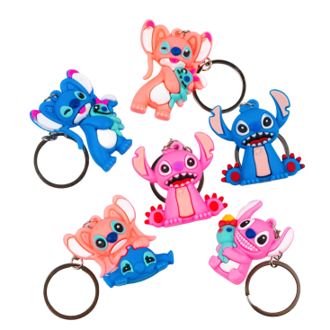 Брелоки гумові Ушастики кольорові 12 штук - Купити