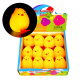 Сяючі силіконові їжачки Курчата 9 с