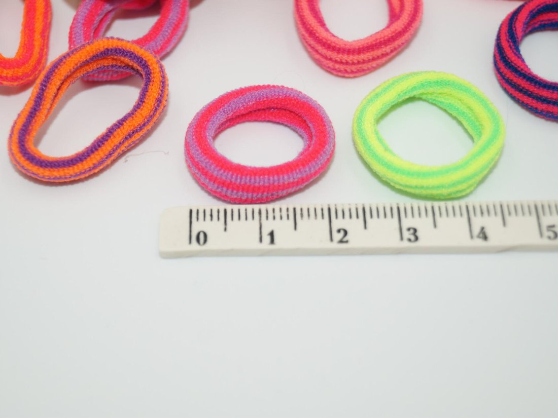 Резинки для волосся. 2 см. - Кристалік