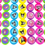 Дитячі штампики аніме 4 см - Pobut