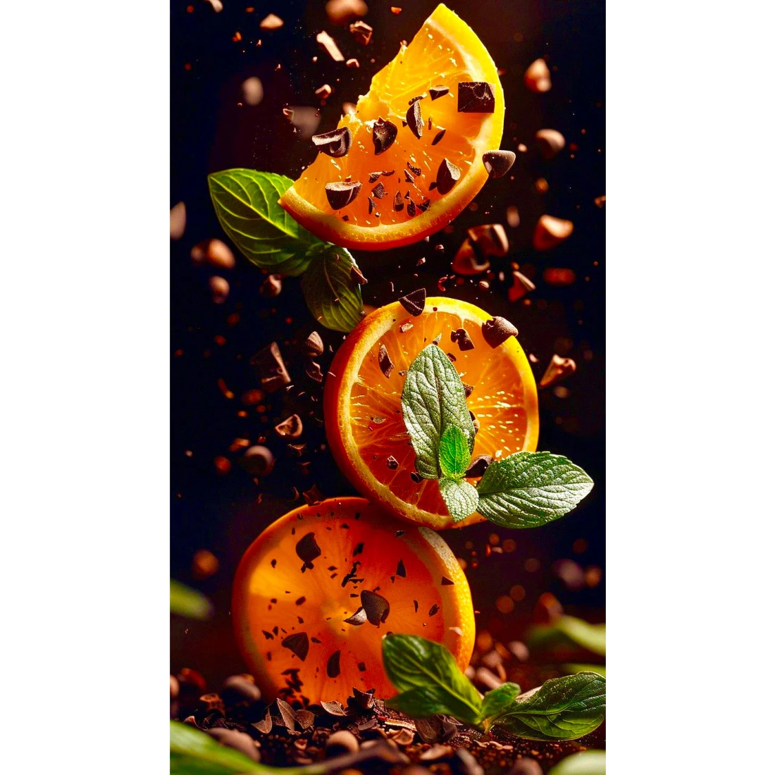 Алмазна мозаїка часточки апельсина 40*50 см