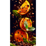 Алмазна мозаїка часточки апельсина 40*50 см