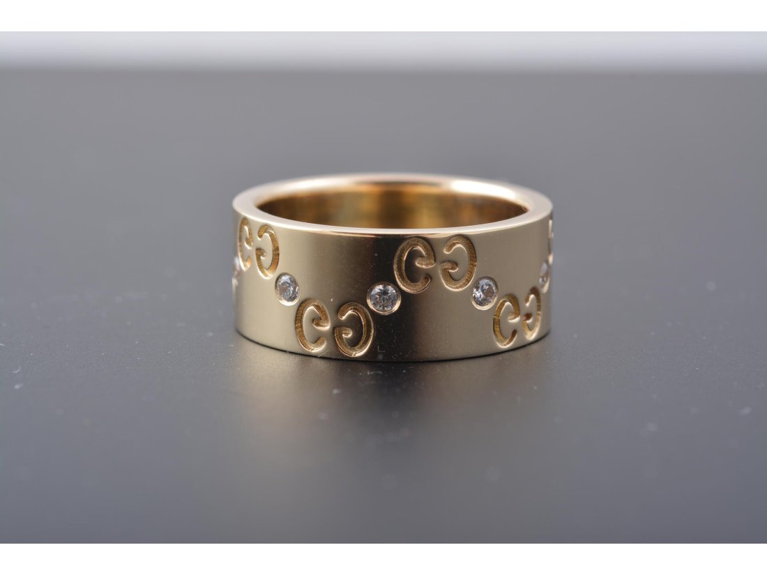 Каблучка у стилі Gucci із камінням - Багира