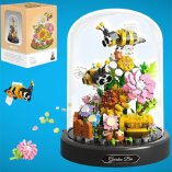 Конструктор в колбе с подсветкой пчелки оптом, фото 5331