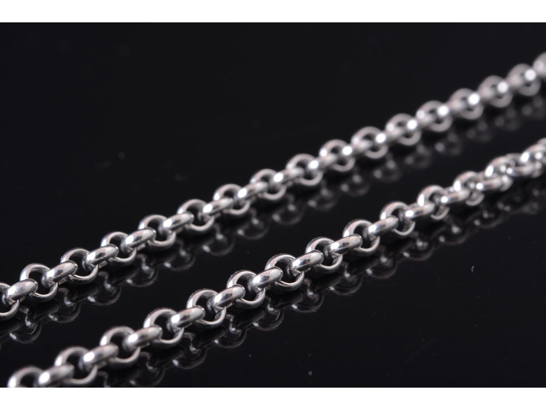 Ланцюжок срібний у стилі Chopard. Ручне плетіння