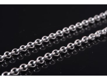 Ланцюжок срібний у стилі Chopard. Ручне плетіння - Купити
