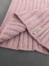 Молодіжний модний в’язаний бафф INNOE 950642-1 Рожевий