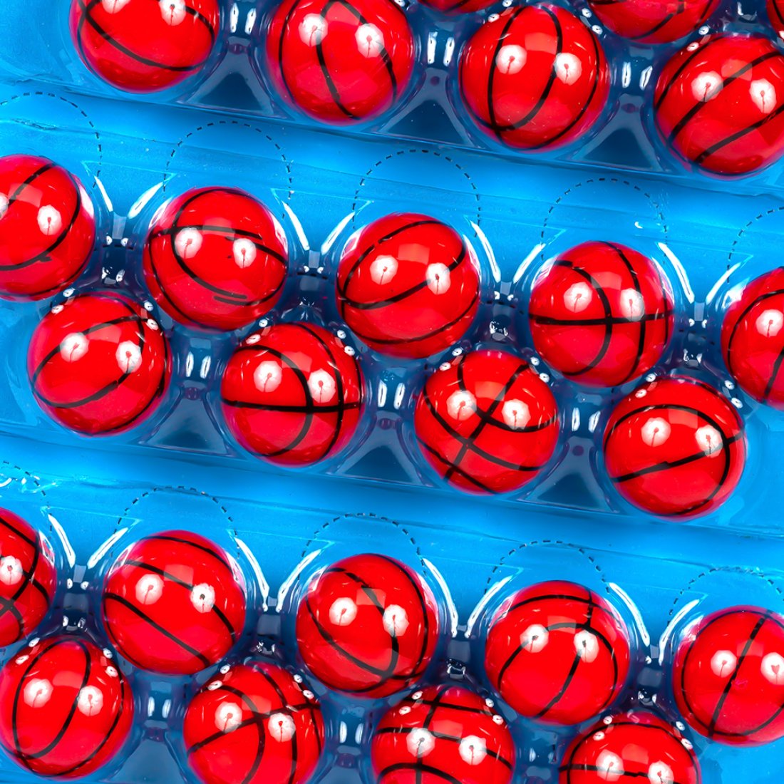 Стрибунці баскетбольні м'ячики 25 мм - Pobut