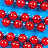 Стрибунці баскетбольні м'ячики 25 мм - Pobut