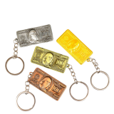 Брелок 100 Доларів металевий 11,5 см