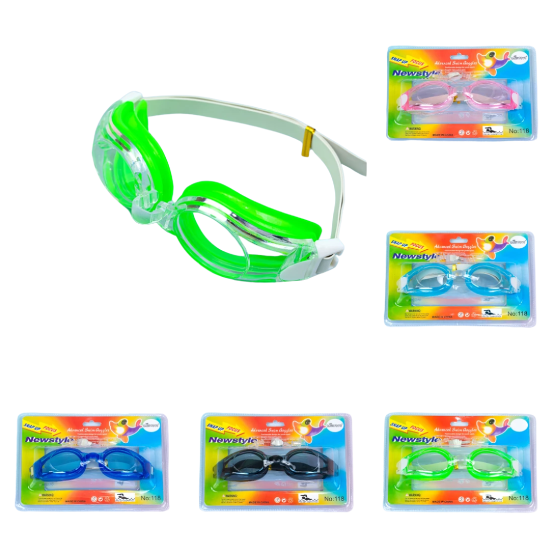 Окуляри для плавання дитячі Безодня