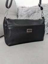 Універсальна чорна сумка з великою зовнішньою кишенею INNOE 350010-1 Чорний