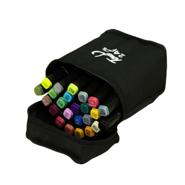 Скетч маркери двосторонні 24 кольори - Купити