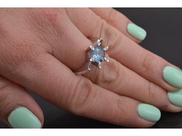 Жіноча каблучка &quot;Ромашка&quot; - Купити