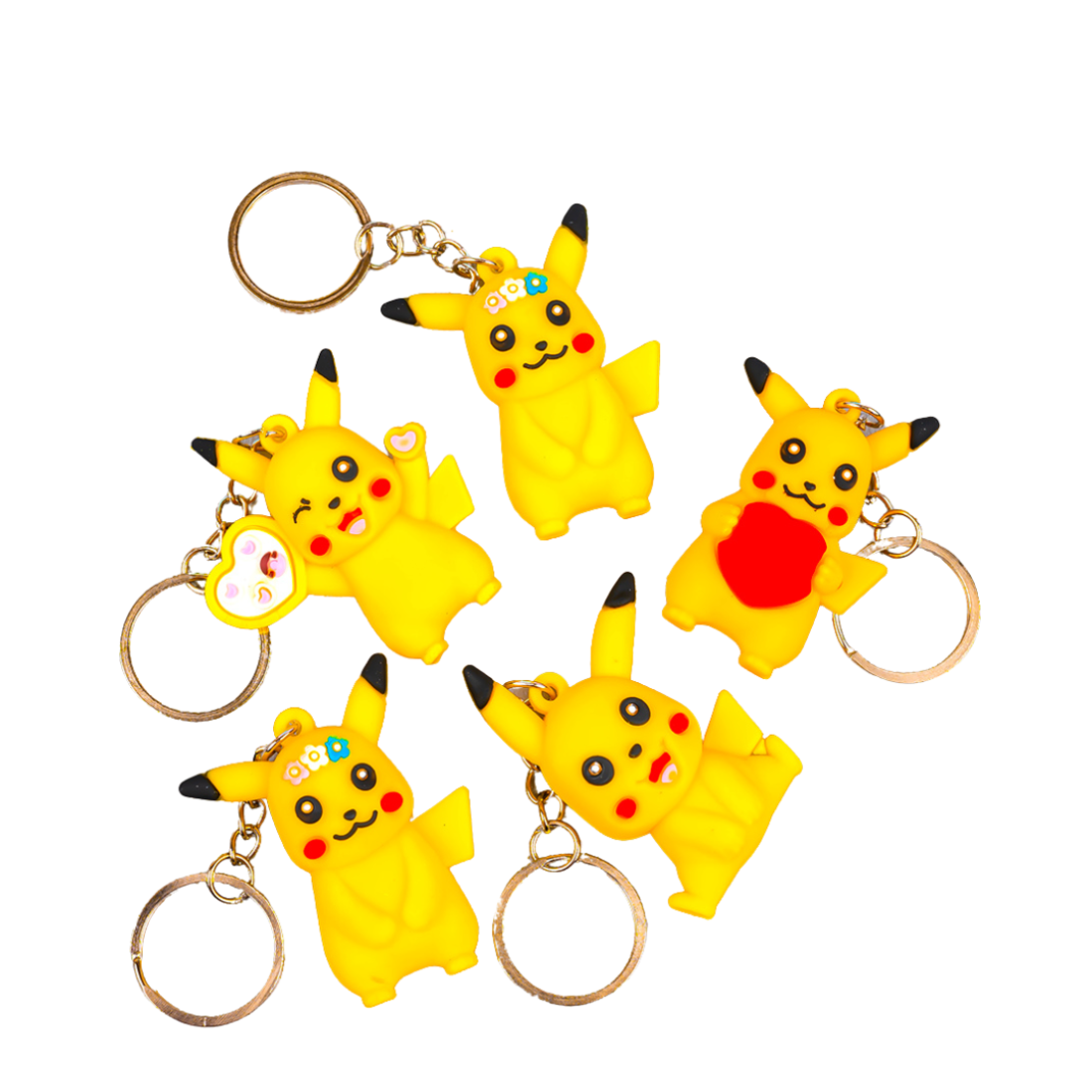 Брелоки Блискавка гумові 9 см