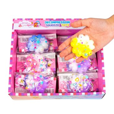 Антистрес Квітка з присипкою 7 см - Купити