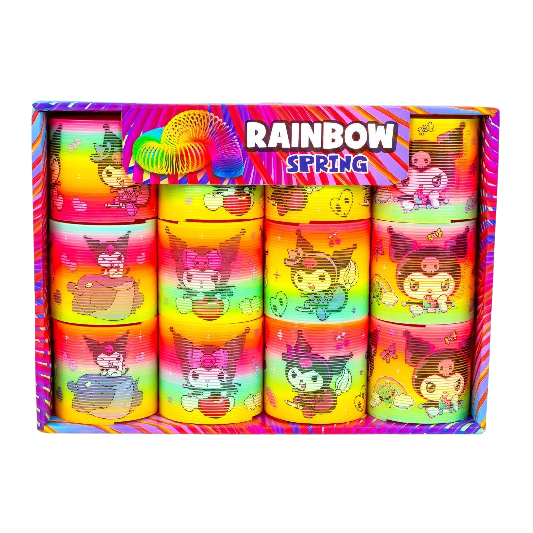 Веселка пружинка Аніме 7 см