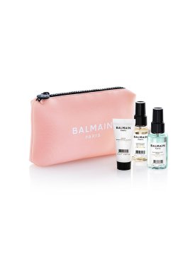 Balmain Limited Edition Cosmetic Bag SS20 - Ніжно-рожева косметичка - Купити