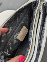 Елегантна базова жіноча смка з екошкіри INNOE 3528316-1 Білий