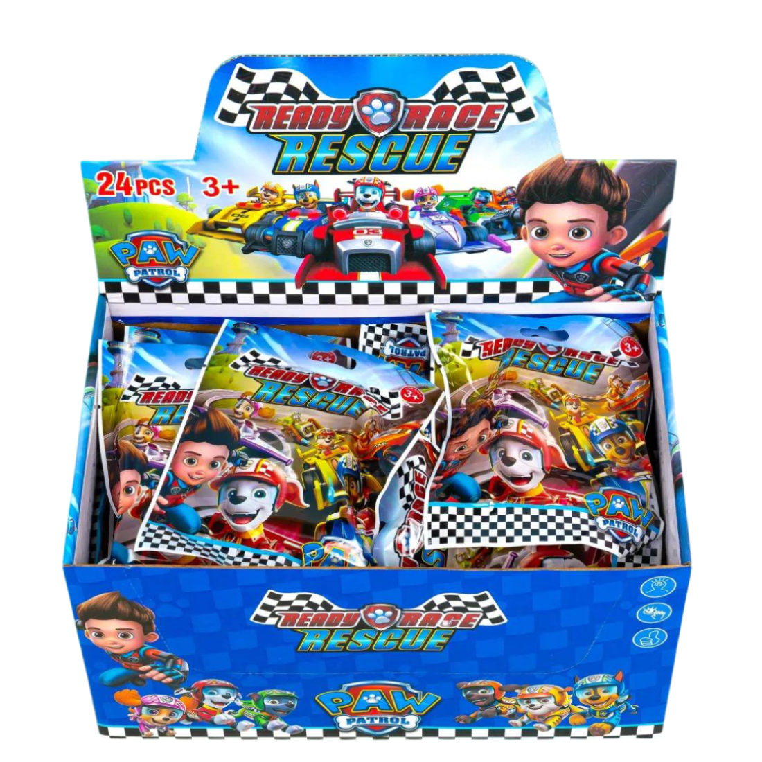 Фігурки з картками Собачки у пакеті 24 шт