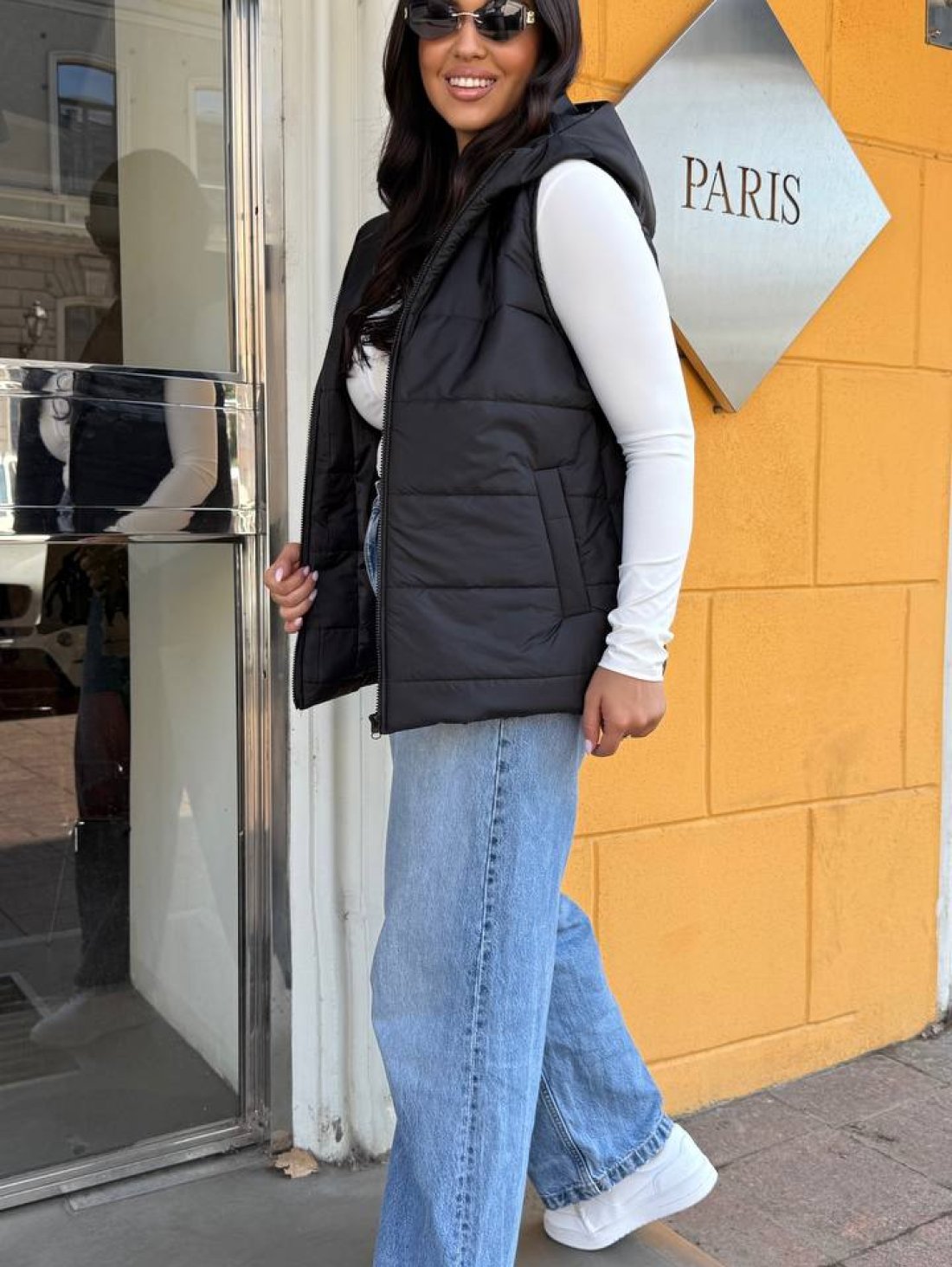 Жіночий жилет для сучасних образів INNOE 300060-1 Чорний - Купити