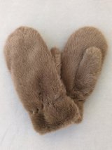 Утеплені хутряні рукавиці для зими INNOE 85005-4 Коричневий