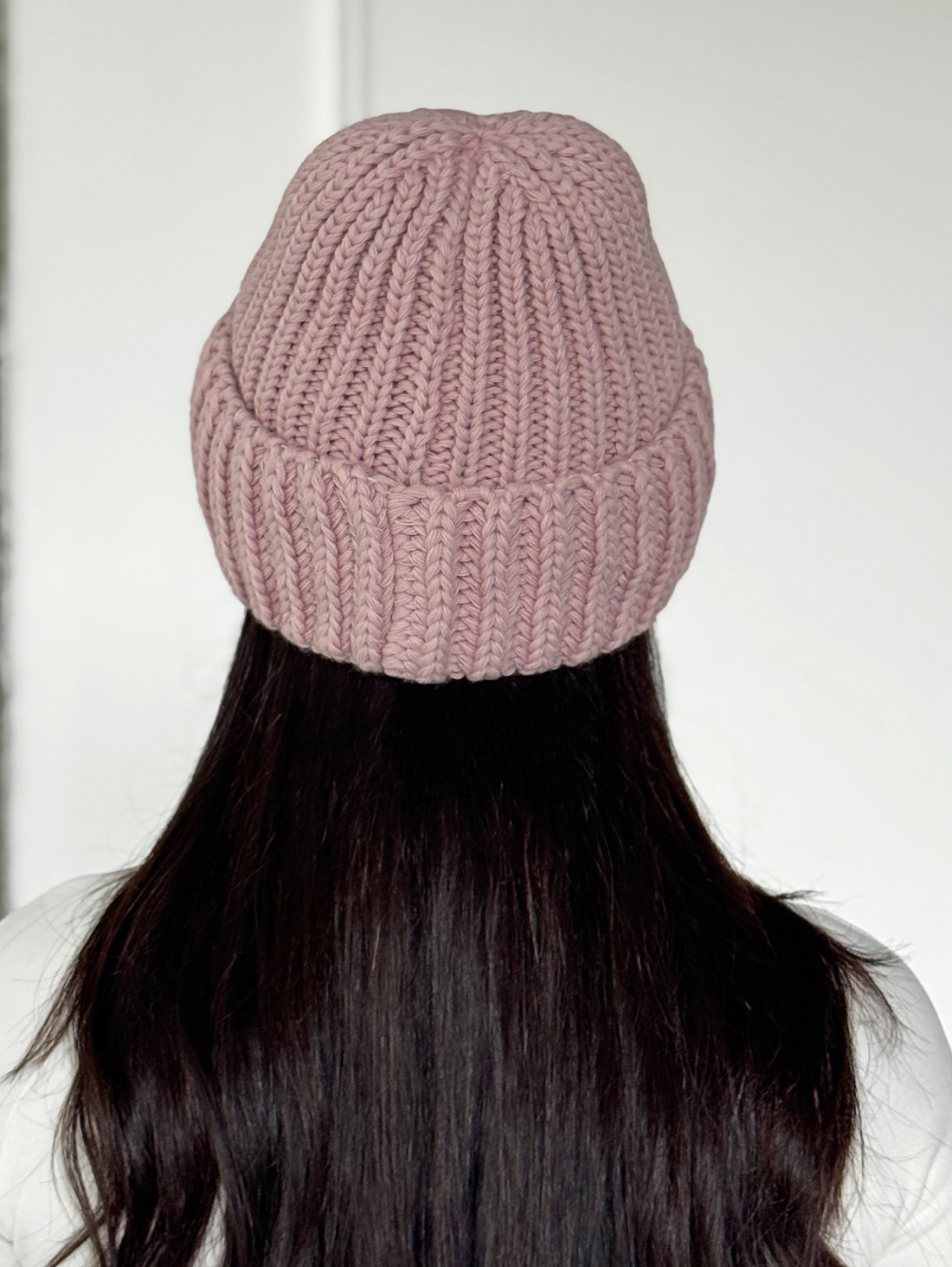 Жіноча шапка на флісі з трендовим дизайном INNOE 950234-1 Світло-пудровий