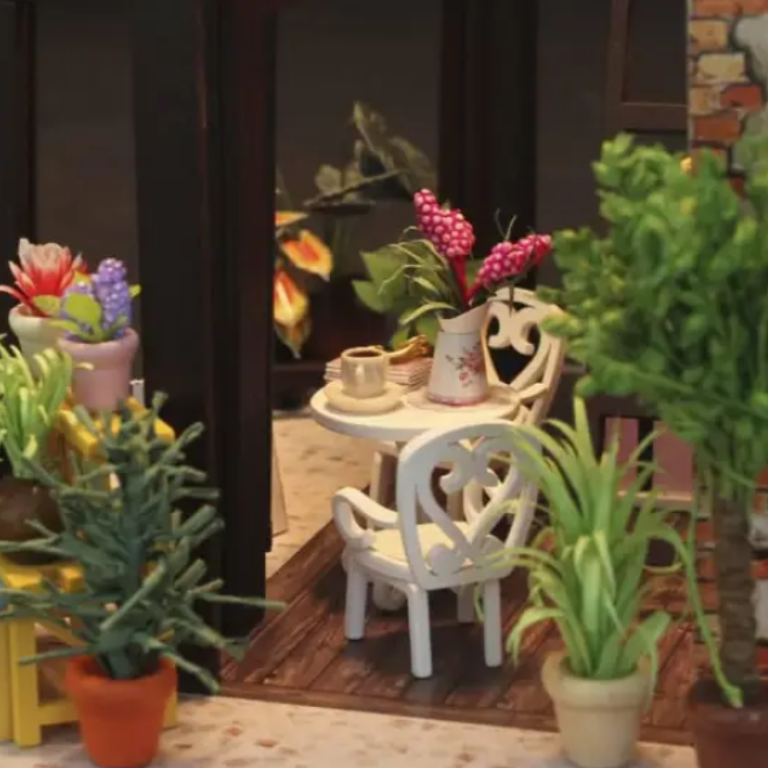 3D Румбокс Кафе "Coffee House" M027 DIY DollHouse – мініатюрна кав’ярня вашої мрії - Купити