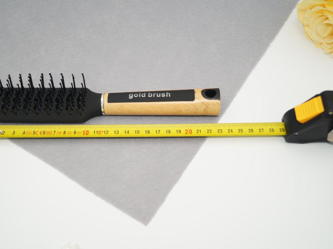 Масажна щітка для волосся - Кристалік