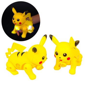 Інтерактивна іграшка ходилка Пікачу Блискавка 19 см - Купити