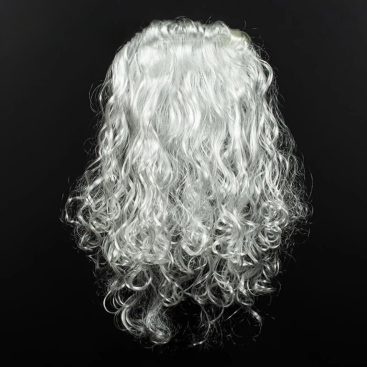 Борода Діда Мороза велика 45 см - Купити